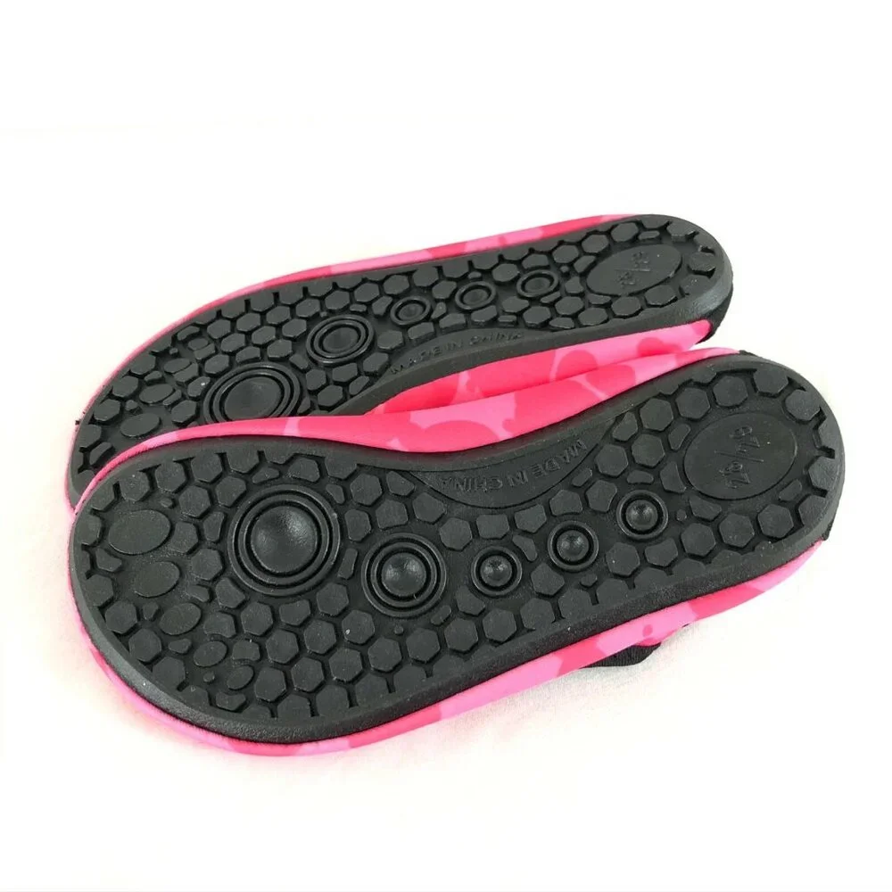 Toddler Girls Boys Water Shoes Fabric Lightweight Monster Pink US Size 11-11.5